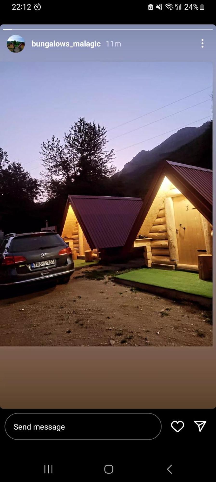 Bungalows Malagic Gusinje Kültér fotó